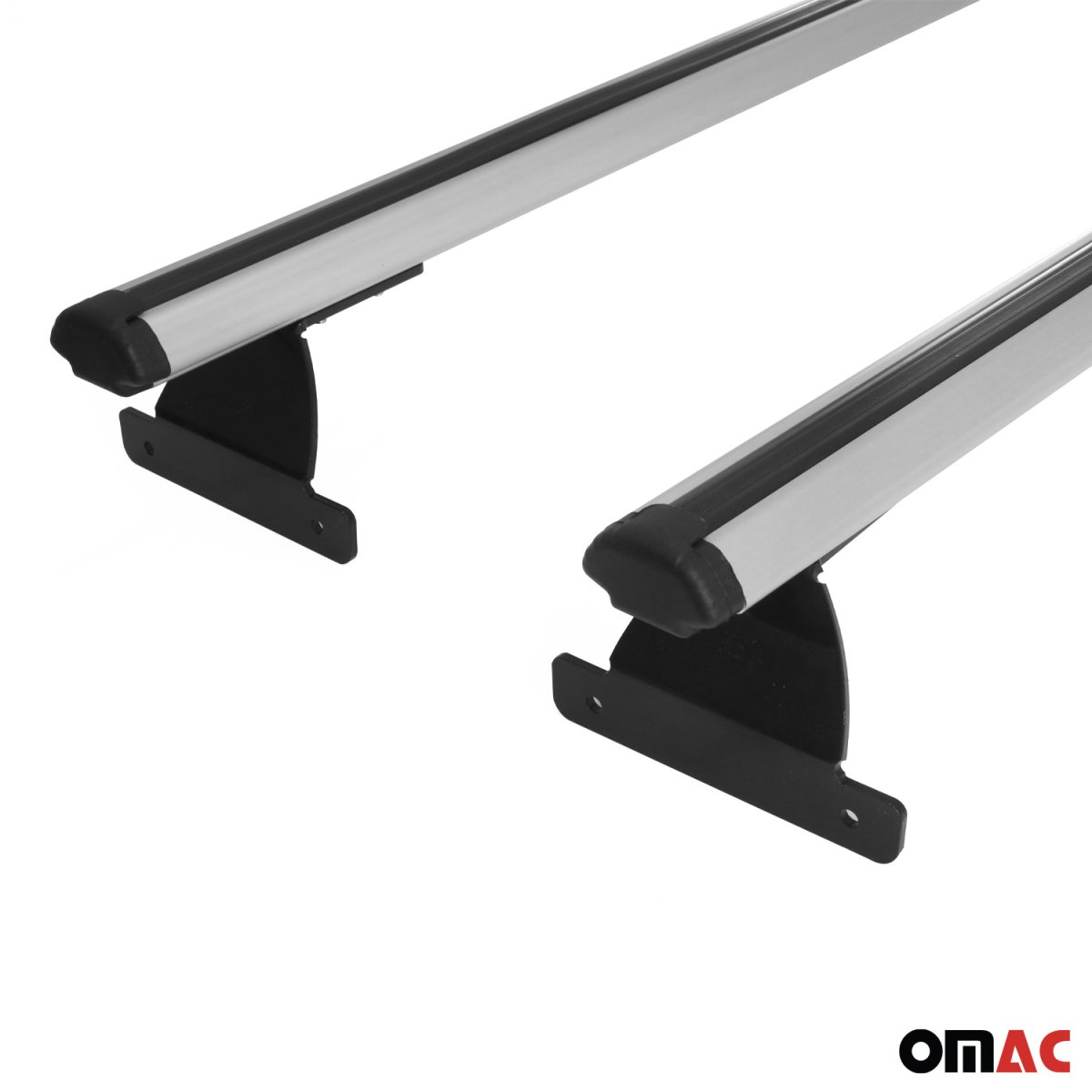 Jeep Compass Roof Rack Cross Bars - Omac - Heavy Duty 920 - Gray - 2017